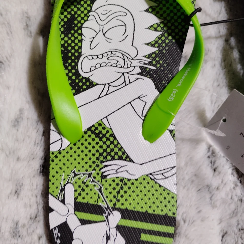 Rick & Morty Men's Flip-Flops